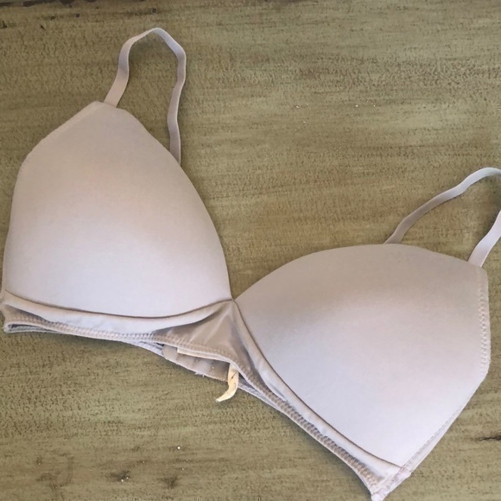 Lucky Brand bra 36C light gray soft bra